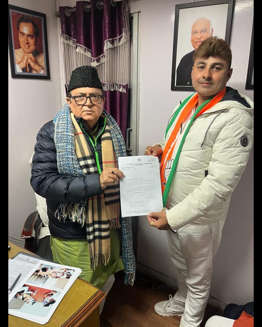 कांग्रेस नेता त्रिलोक चंद्र श्रीवास अखिल भारतीय कांग्रेस कमेटी के पुनः राष्ट्रीय समन्वयक नियुक्त