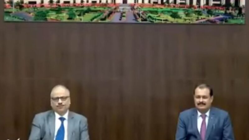 चीफ जस्टिस न्यायमूर्ति श्री रमेश सिन्हा ने वीसी के जरिए न्यायिक कर्मचारी आवासीय कालोनी का किया लोकार्पण