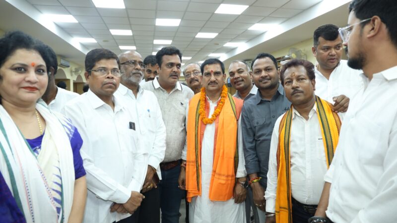 केंद्रीय मंत्री श्री तोखन साहू अखिल भारतीय तैलिक साहू महासभा की राष्ट्रीय बैठक में हुए शामिल……..