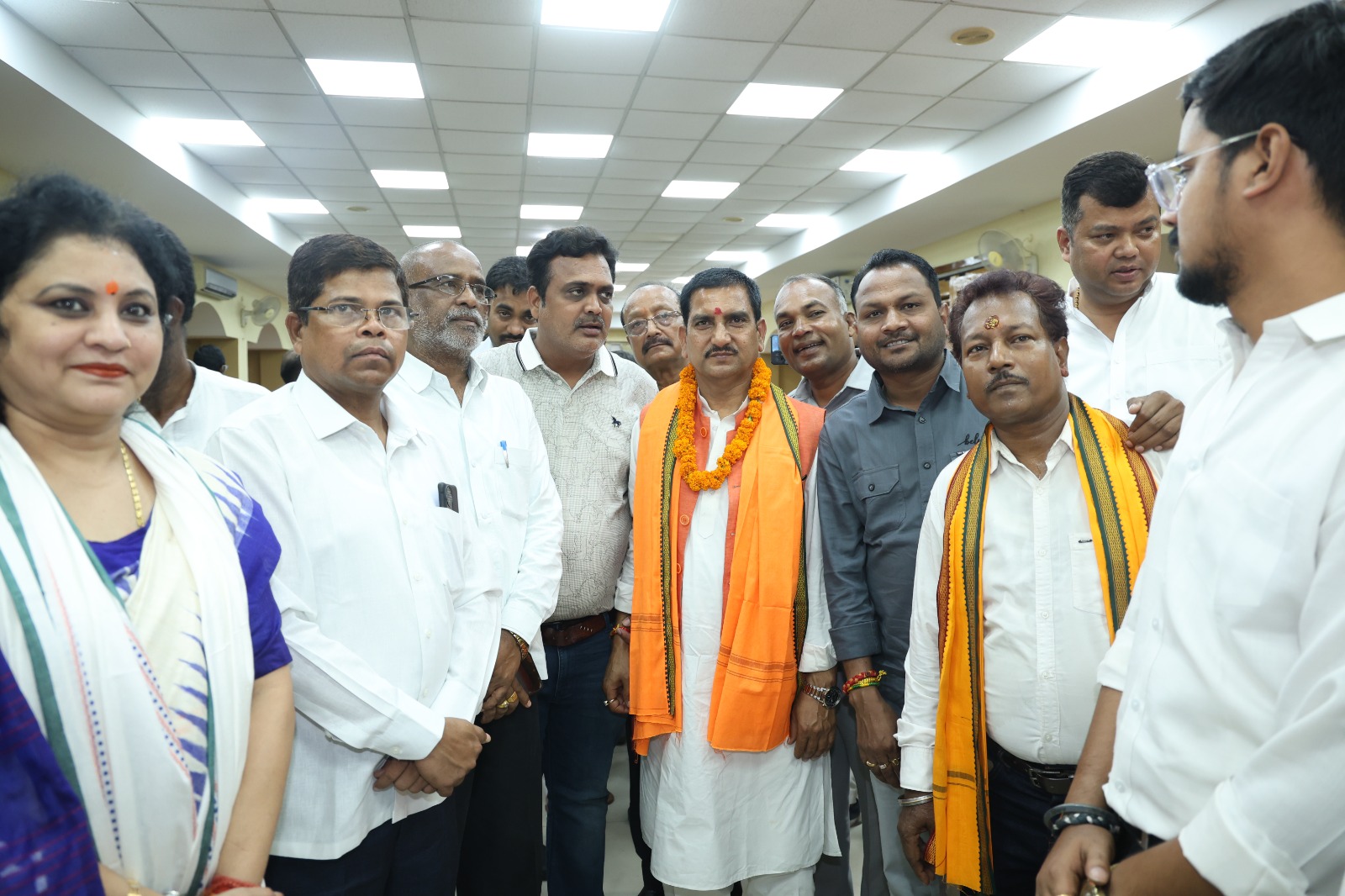 केंद्रीय मंत्री श्री तोखन साहू अखिल भारतीय तैलिक साहू महासभा की राष्ट्रीय बैठक में हुए शामिल……..