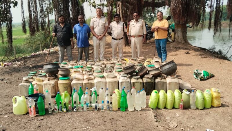 आबकारी विभाग ने उच्च अधिकारियो के निर्देश में किया कार्यवाही, गैर जमानतीय प्रकरण कायम कर 05 व्यक्तियों को कराया जेल दाखिल…..