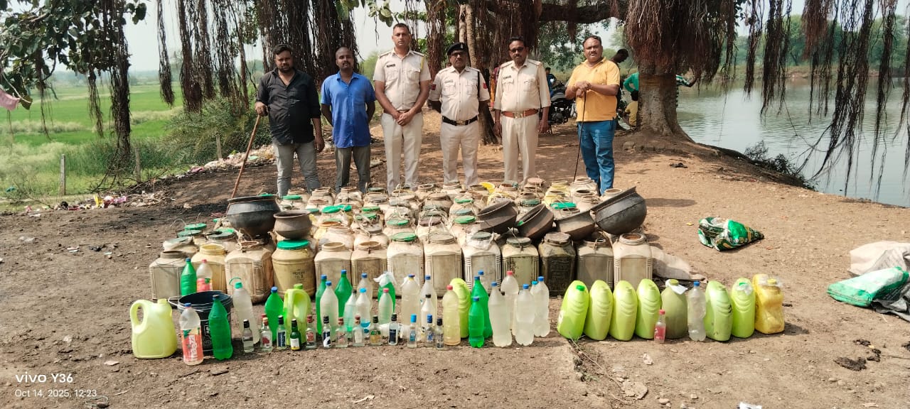 आबकारी विभाग ने उच्च अधिकारियो के निर्देश में किया कार्यवाही, गैर जमानतीय प्रकरण कायम कर 05 व्यक्तियों को कराया जेल दाखिल…..