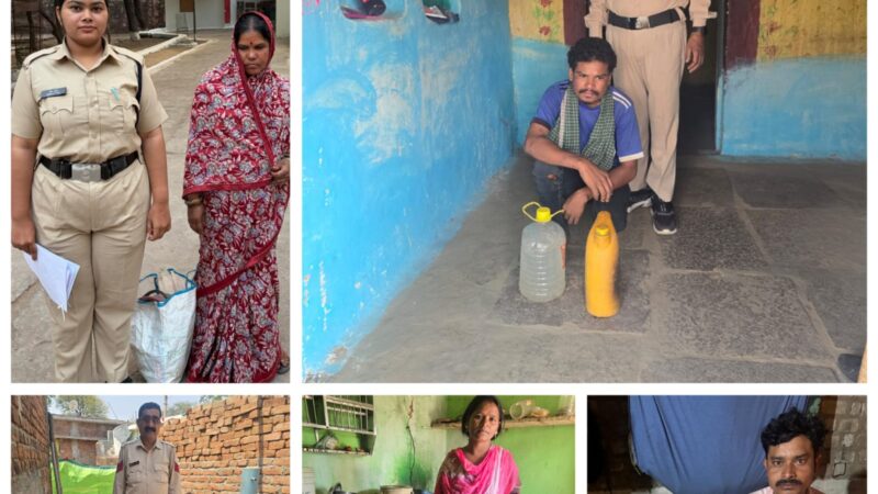 आबकारी विभाग द्वारा अवैध शराब के विरूद्ध पुनः बड़ी कार्यवाही!