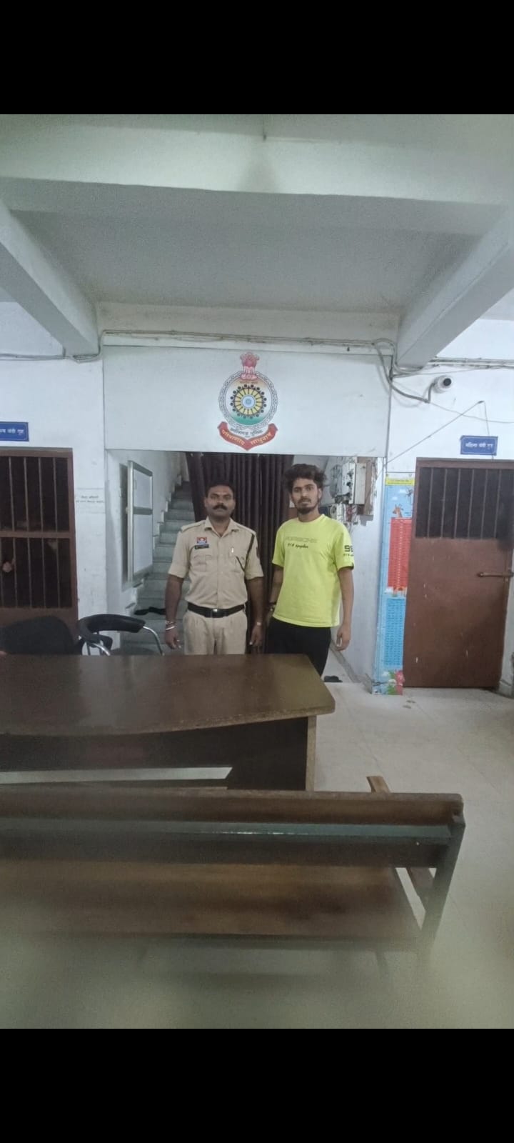 सिरगिट्टी पुलिस ने धारदार चाकू  के साथ आरोपी को किया गिरफ्तार !